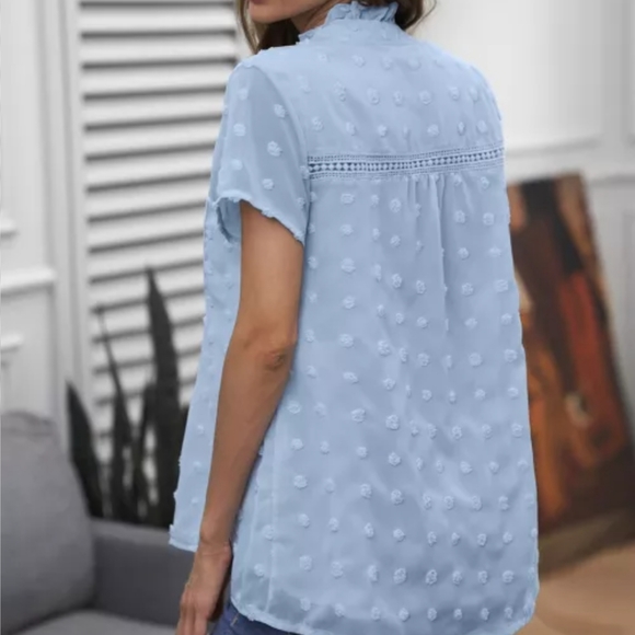 ♥️New boutique swiss dot top - Picture 4 of 6